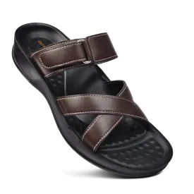 Aerothotic Pasty Women's Velcro Strap Slide Sandals