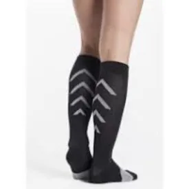 Athletic Recovery Socks Calf, 15-20, 2X-Large, Closed, Black