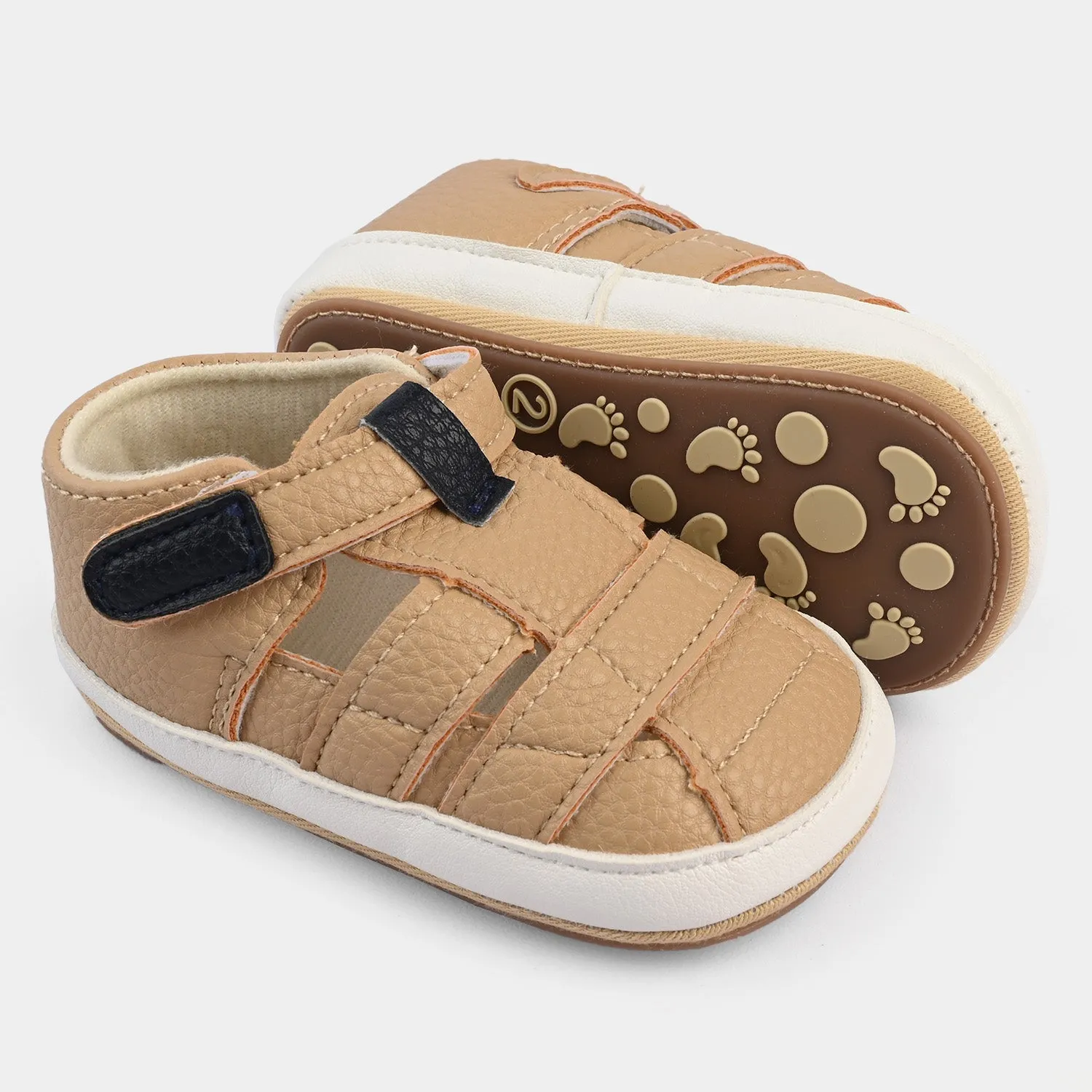 Baby Boy Shoes G03-BEIGE