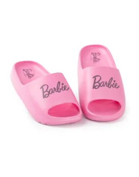 Barbie Girls Pink Summer Sliders Shoes