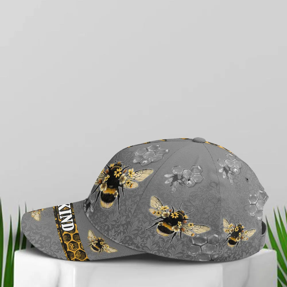 Bee Kind Vintage Baseball Cap Coolspod