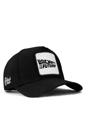 BlackBörk Men's Black Baseball Back To Future Hats