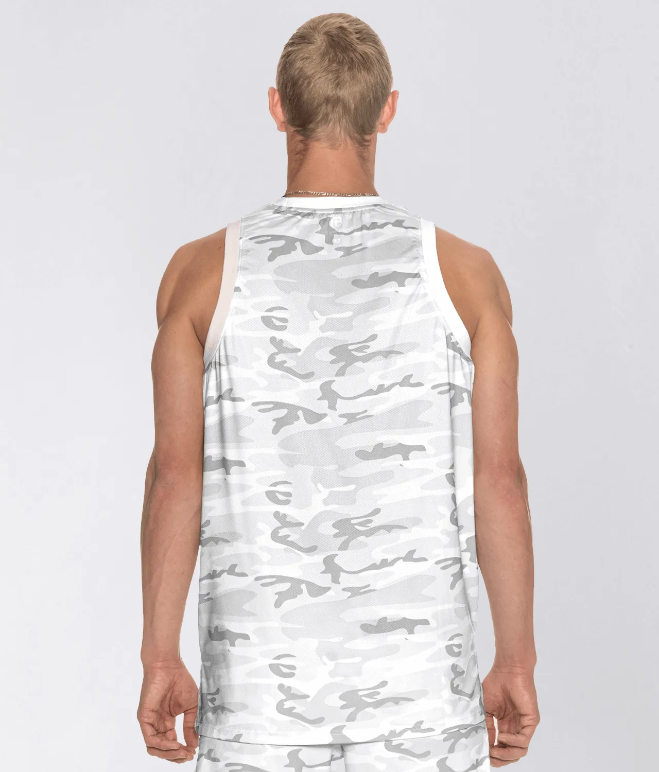 Born Tough Air Pro™ Athletic Tank Top for Men White Camo