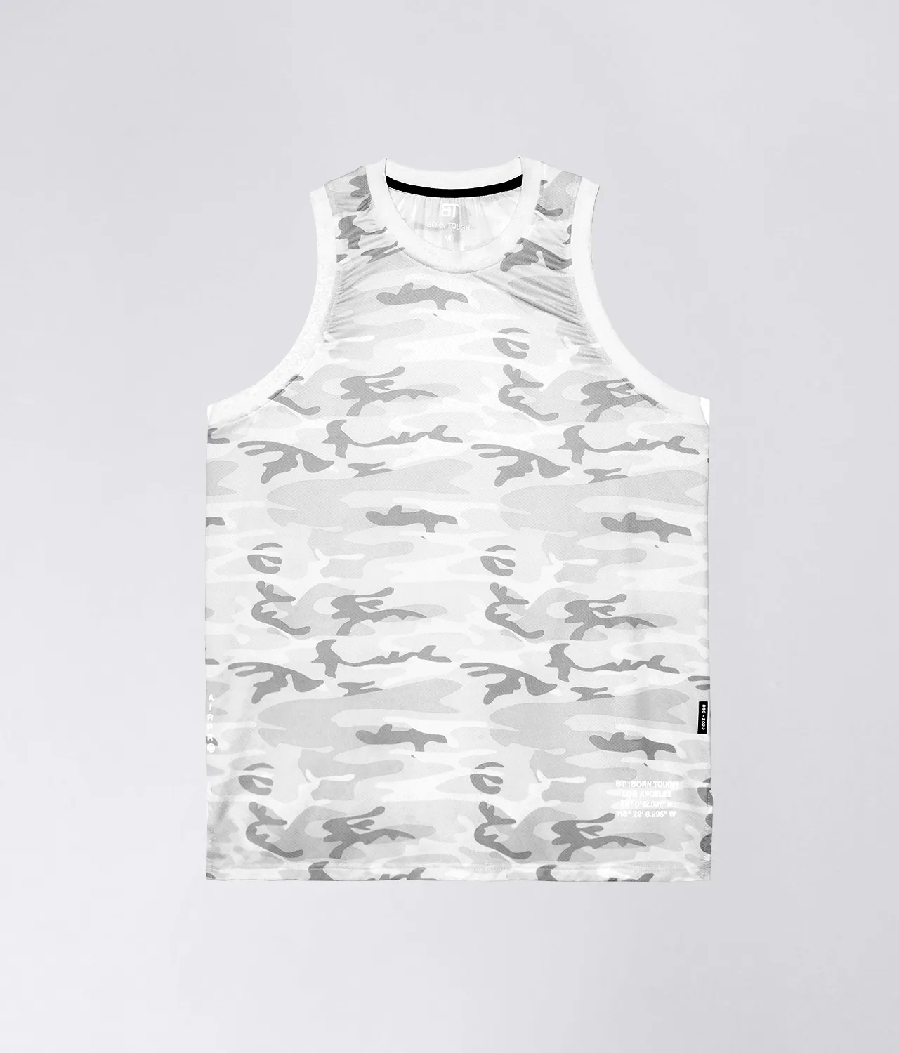 Born Tough Air Pro™ Athletic Tank Top for Men White Camo