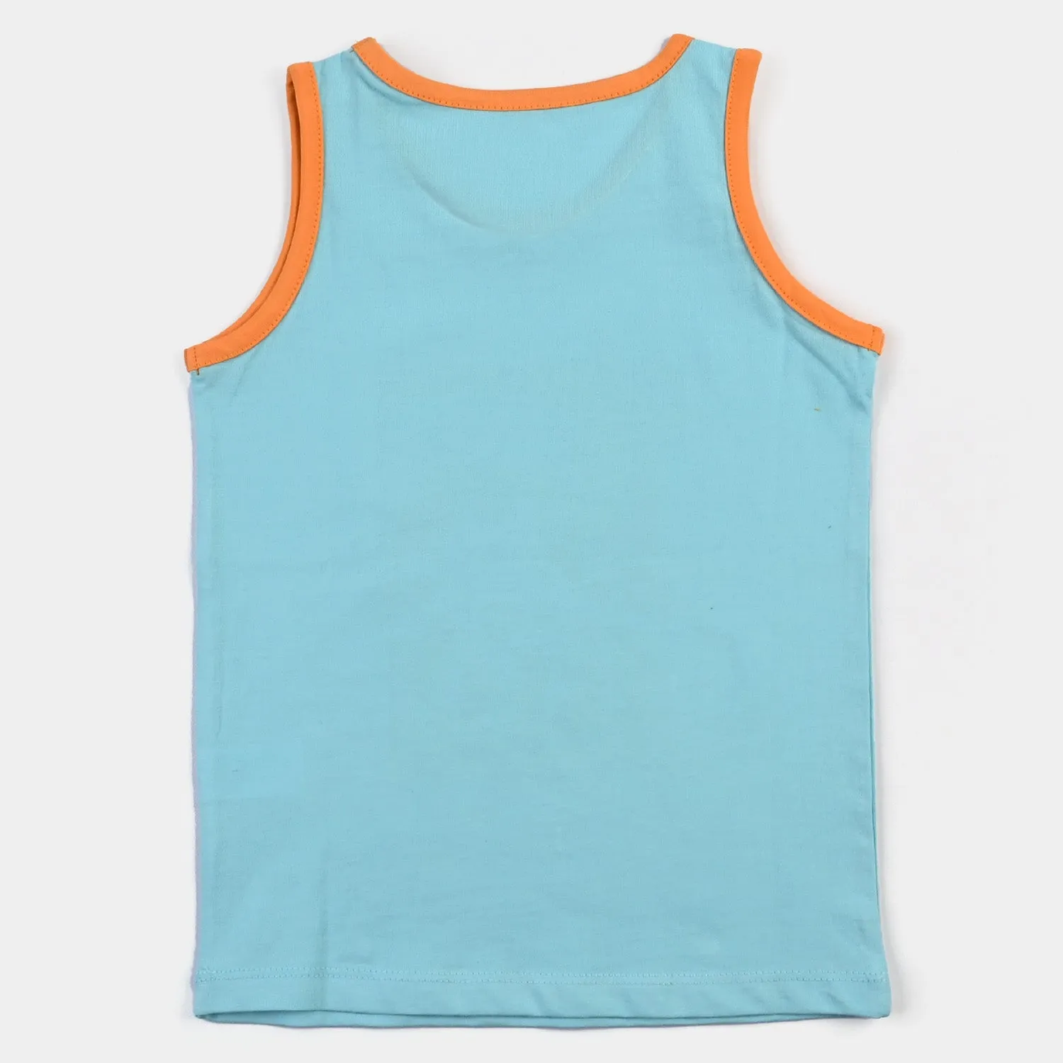 Boys Cotton Jersey Sando Ocean Vitamin