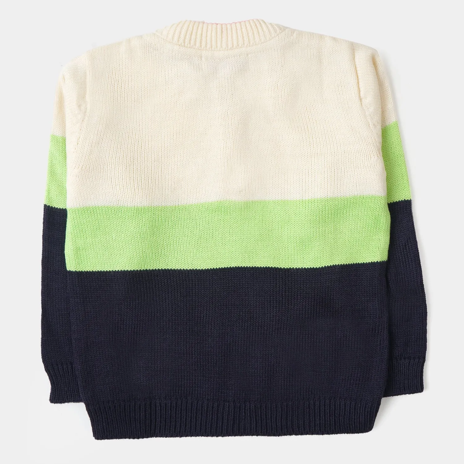 Boys Sweater BPO1-22 - Navy/White