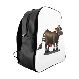 Brown Cow School Backpack