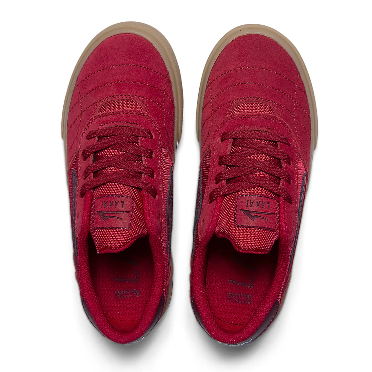 Cambridge Kids - Red/Burgundy Suede