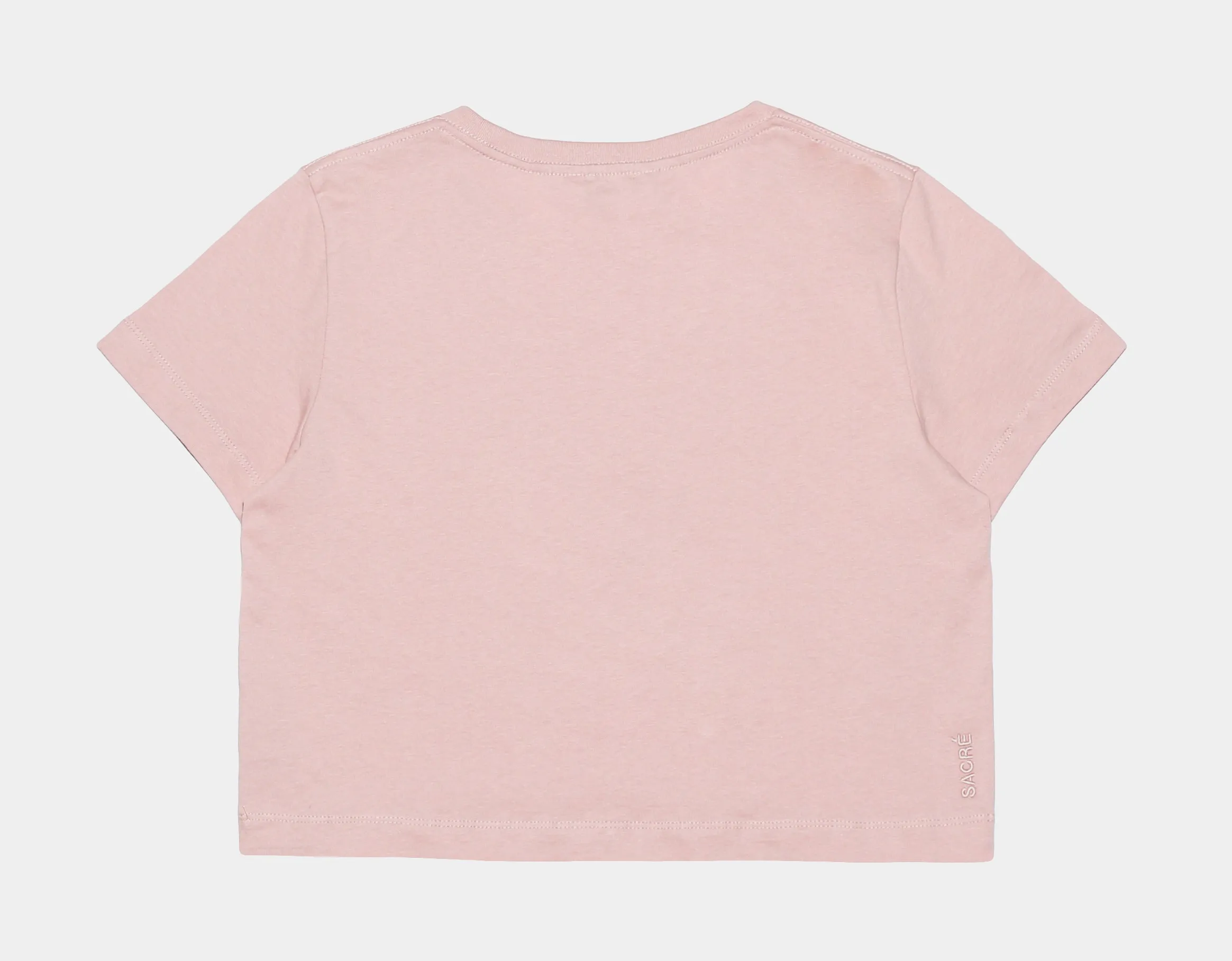 Carine Crop Top Womens Tshirt (Pink)