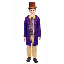 Children Book Week Fairytale Chocolatier Willy Wonka Costume