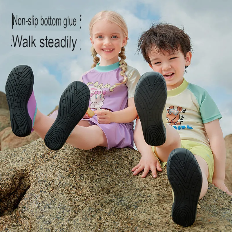 children's beach shoes for boys and girls, non-slip swimming shoes, soft-soled skin-fitting beach shoes, beach socks