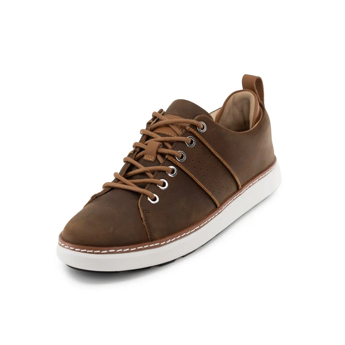 Classic Walker • Brown & White Leather