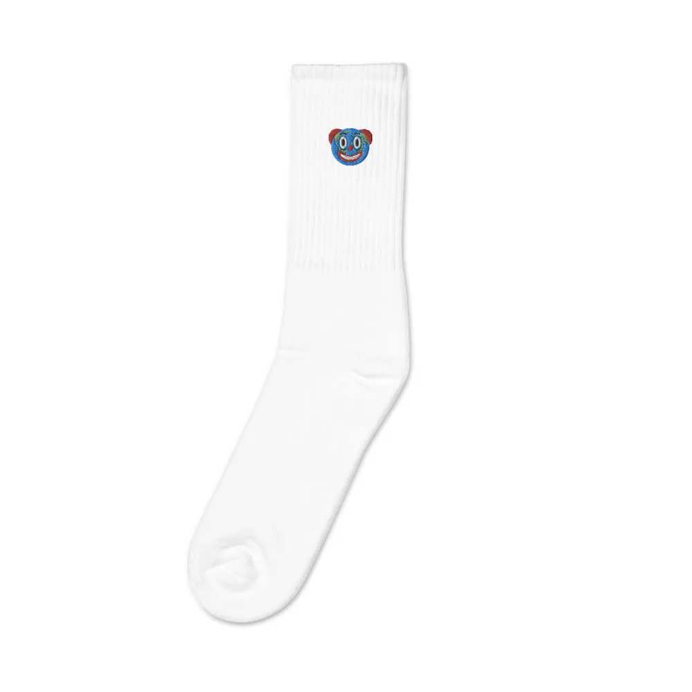 Clown World Embroidered socks