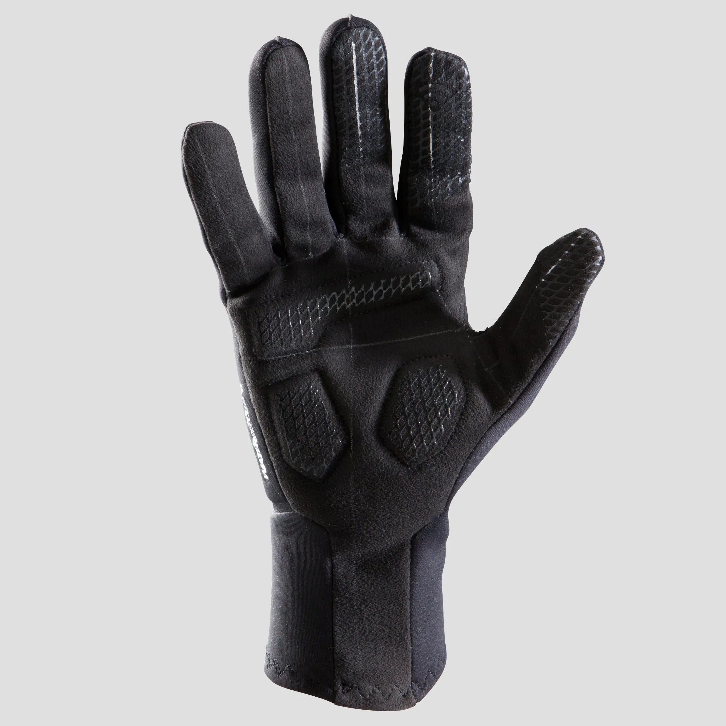 Cycling gloves demi-season black 500 Triban