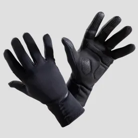 Cycling gloves demi-season black 500 Triban