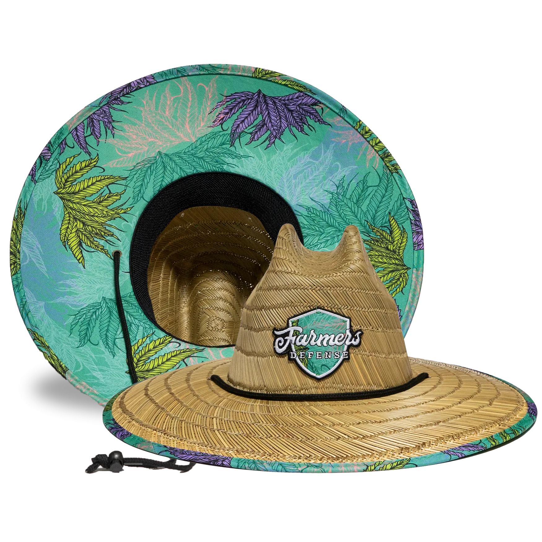 Farmers Defense Straw Hat - Sea-Weed