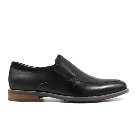 Florsheim Uptown Moc Slip On (Men) - Black Leather