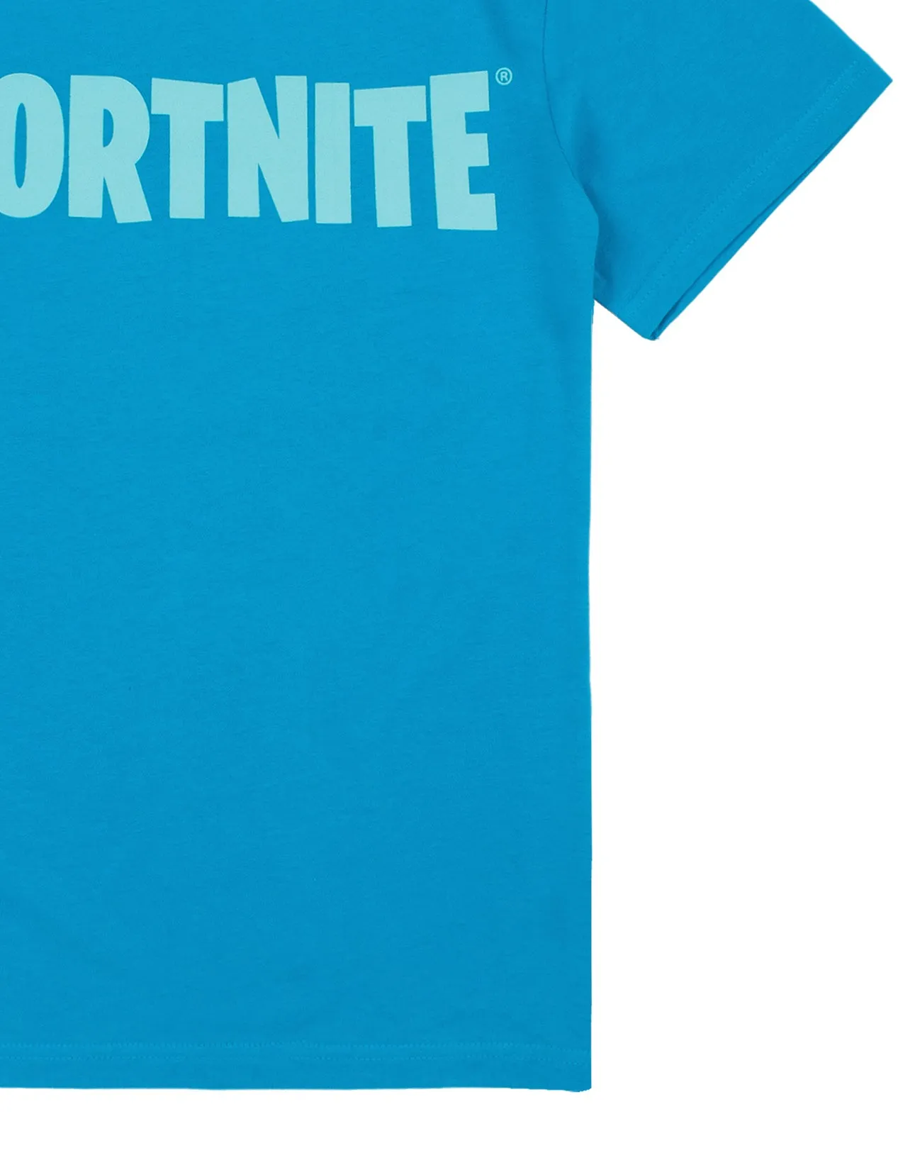 Fortnite Logo Boys Blue OR Black T-Shirt Battle Royale Kids Tee