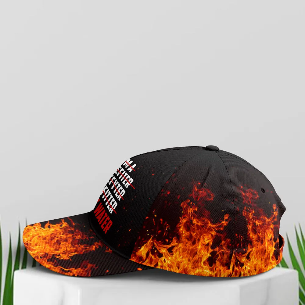 Funny Firefighter Spray Water Baseball Cap Coolspod