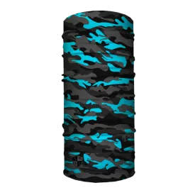 Kids Shields  | Aqua Military Blackout Camo