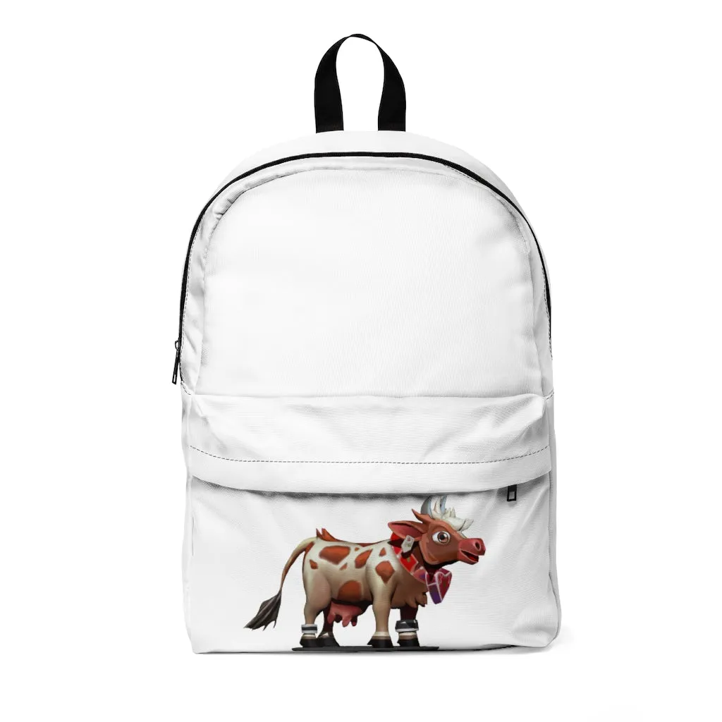 Light Brown Cow Unisex Classic Backpack