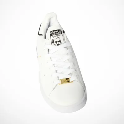 Mens Stan Smith Sneakers - Classic White & Black 