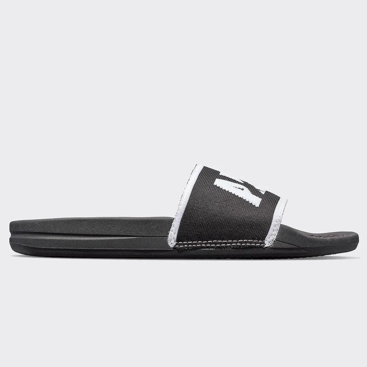 Men's Big Logo TechLoom Slide Black / White / White