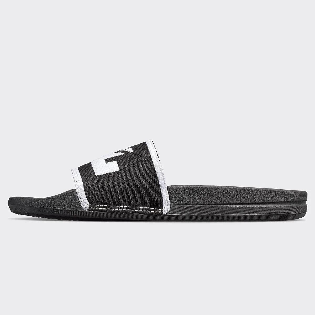 Men's Big Logo TechLoom Slide Black / White / White