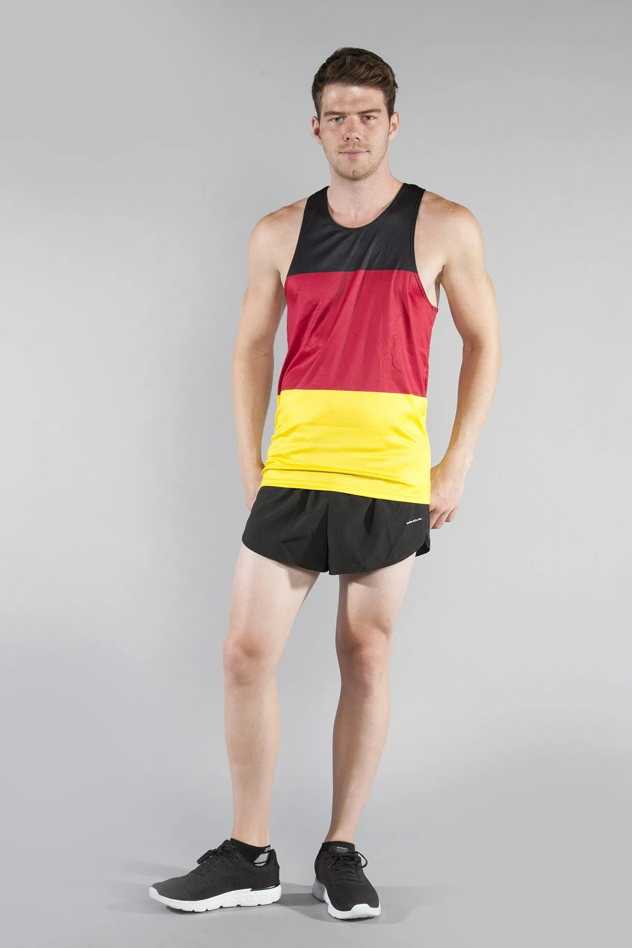 Men's Competitor Lite Printed Singlet [G-I] - Germany