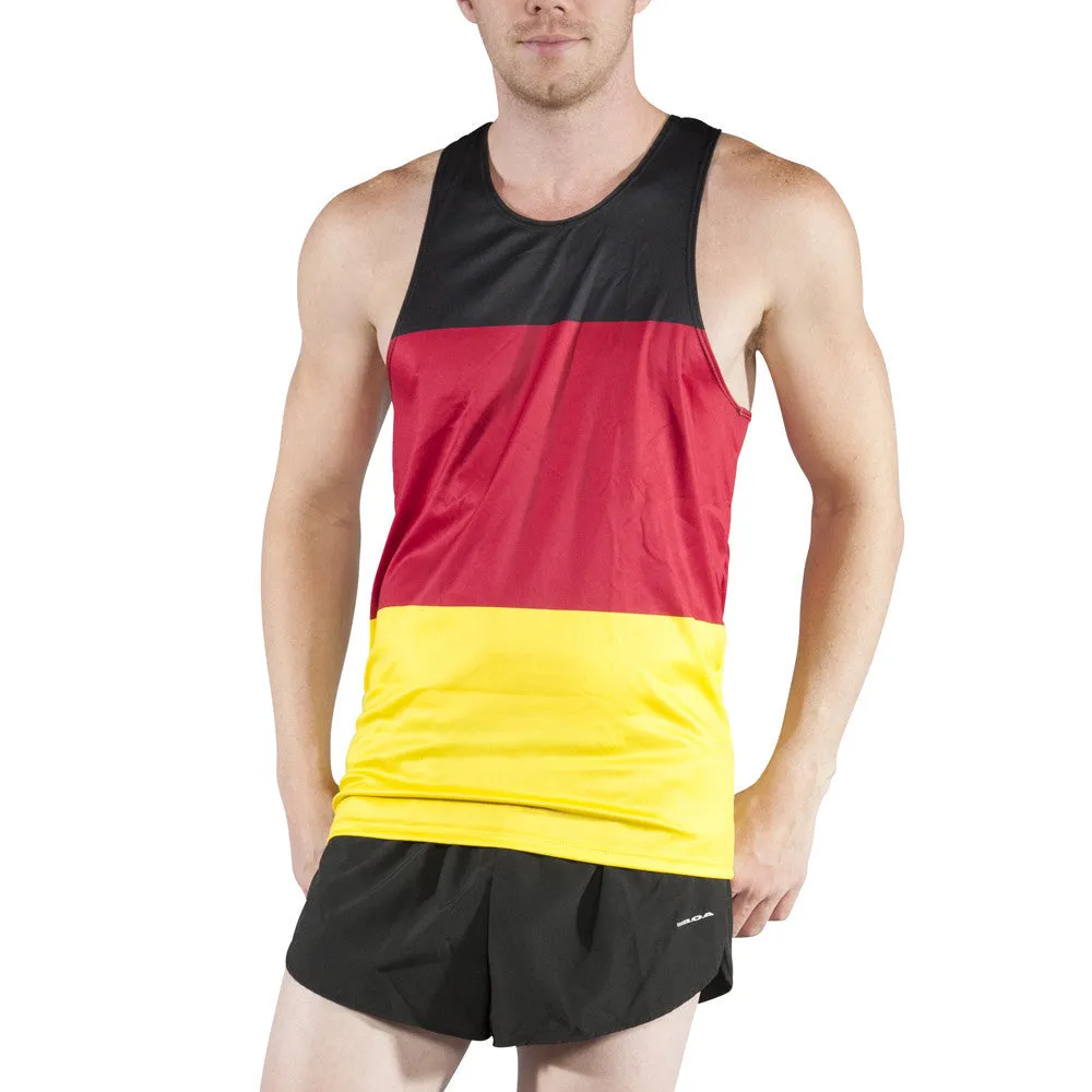 Men's Competitor Lite Printed Singlet [G-I] - Germany