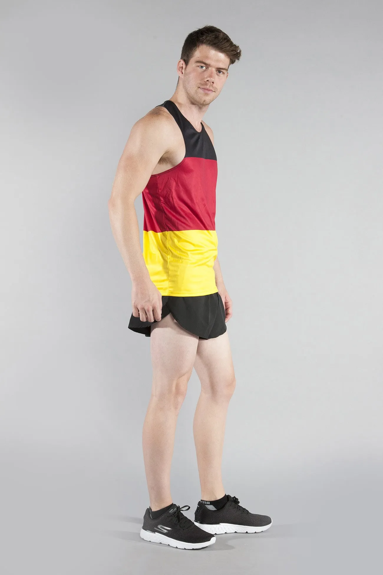 Men's Competitor Lite Printed Singlet [G-I] - Germany