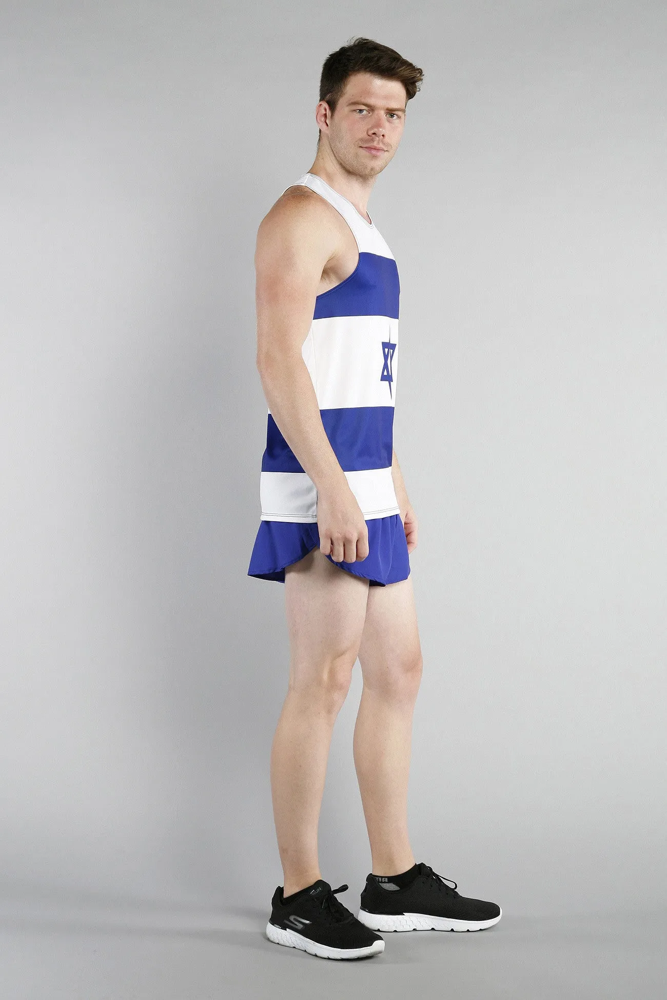 Men's Competitor Lite Printed Singlet [G-I] - Israel