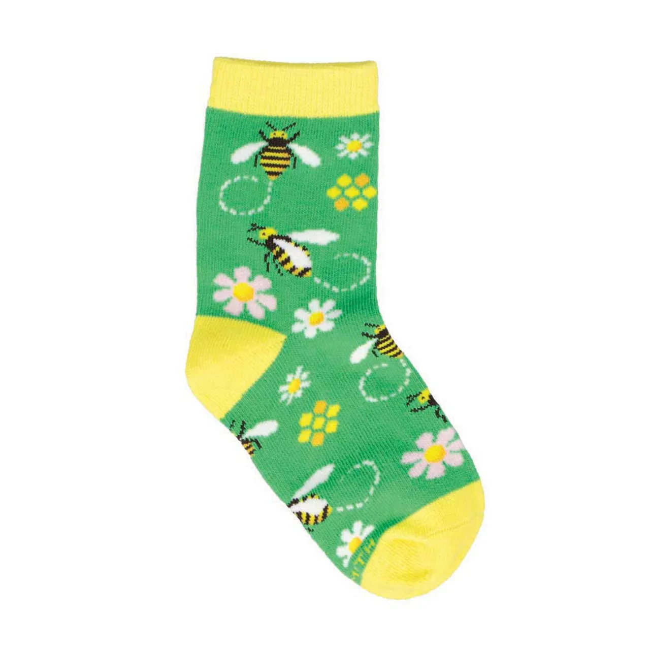 Mind Your Bzzness Honey Bees Crew Socks - Kids