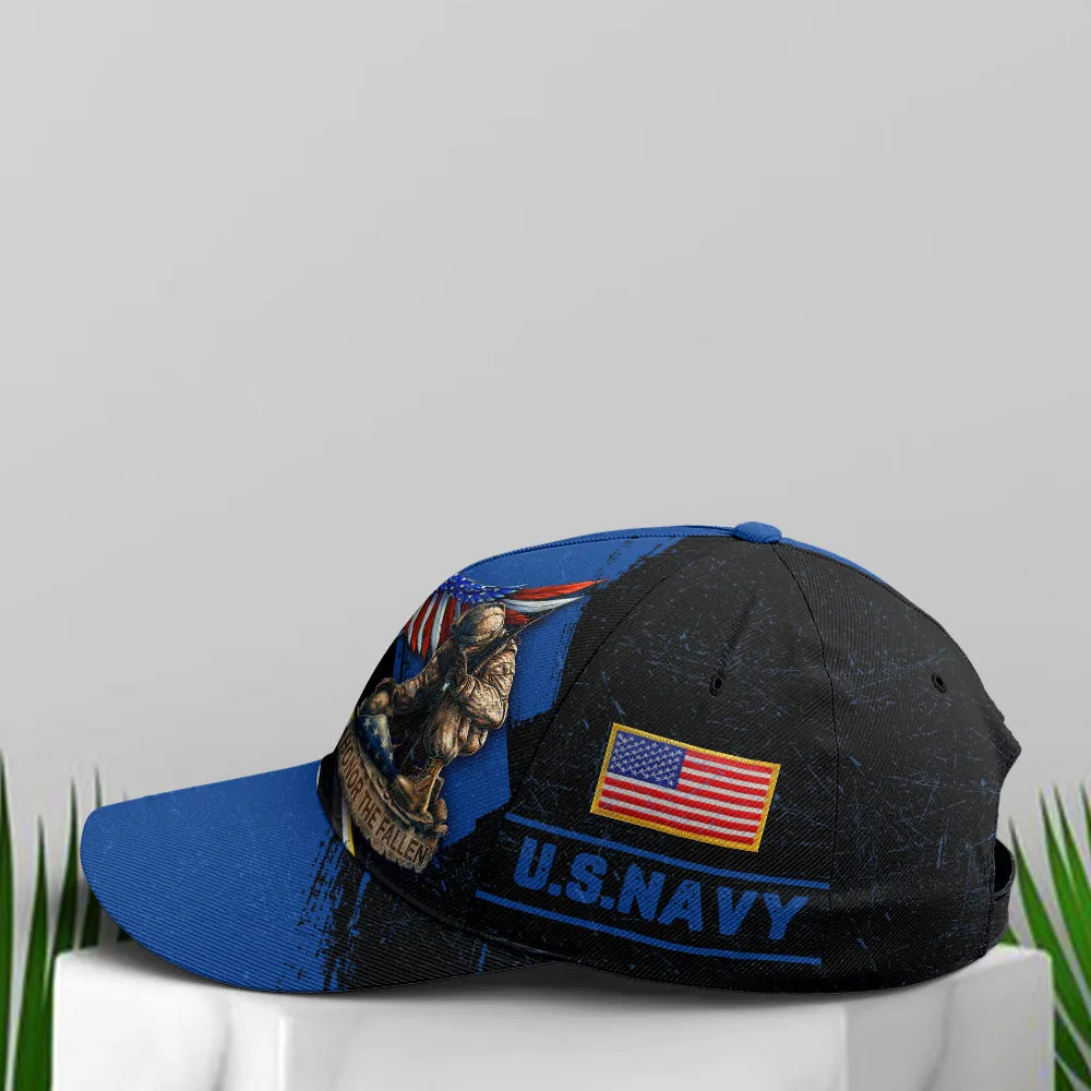 Navy Veteran Honor The Fallen Baseball Cap Coolspod