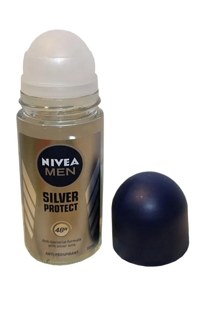 Nivea For Men Silver Protect Deodorant Roll-On 50ml