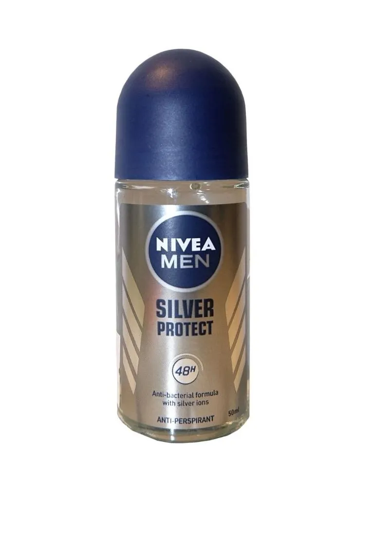 Nivea For Men Silver Protect Deodorant Roll-On 50ml