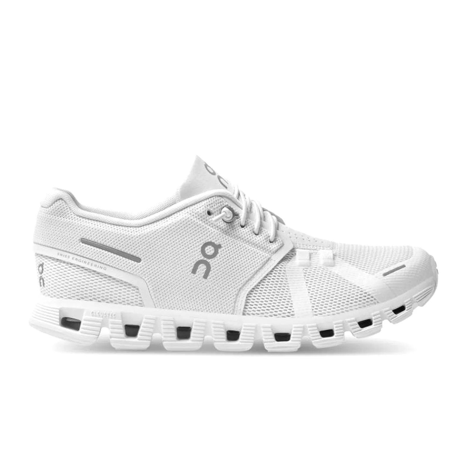 On Running Cloud 5 Running Shoe (Women) - All White