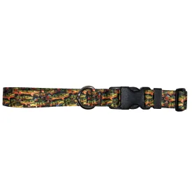 Peacock Bass Dog Collar