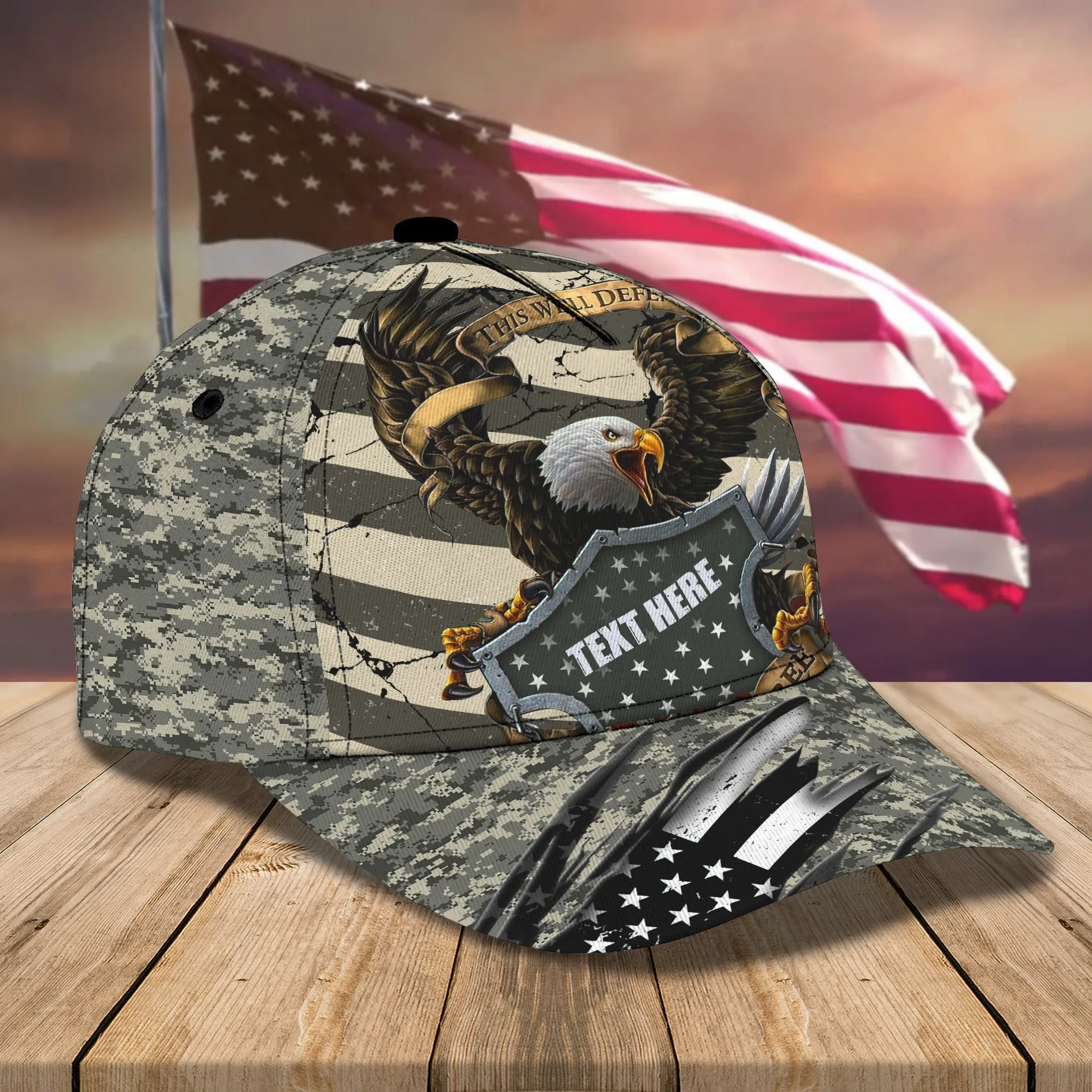 Personalized 3D All Over Print Veteran Cap Hat, Baseball Cap Hat For A Veteran, Gift For Veteran