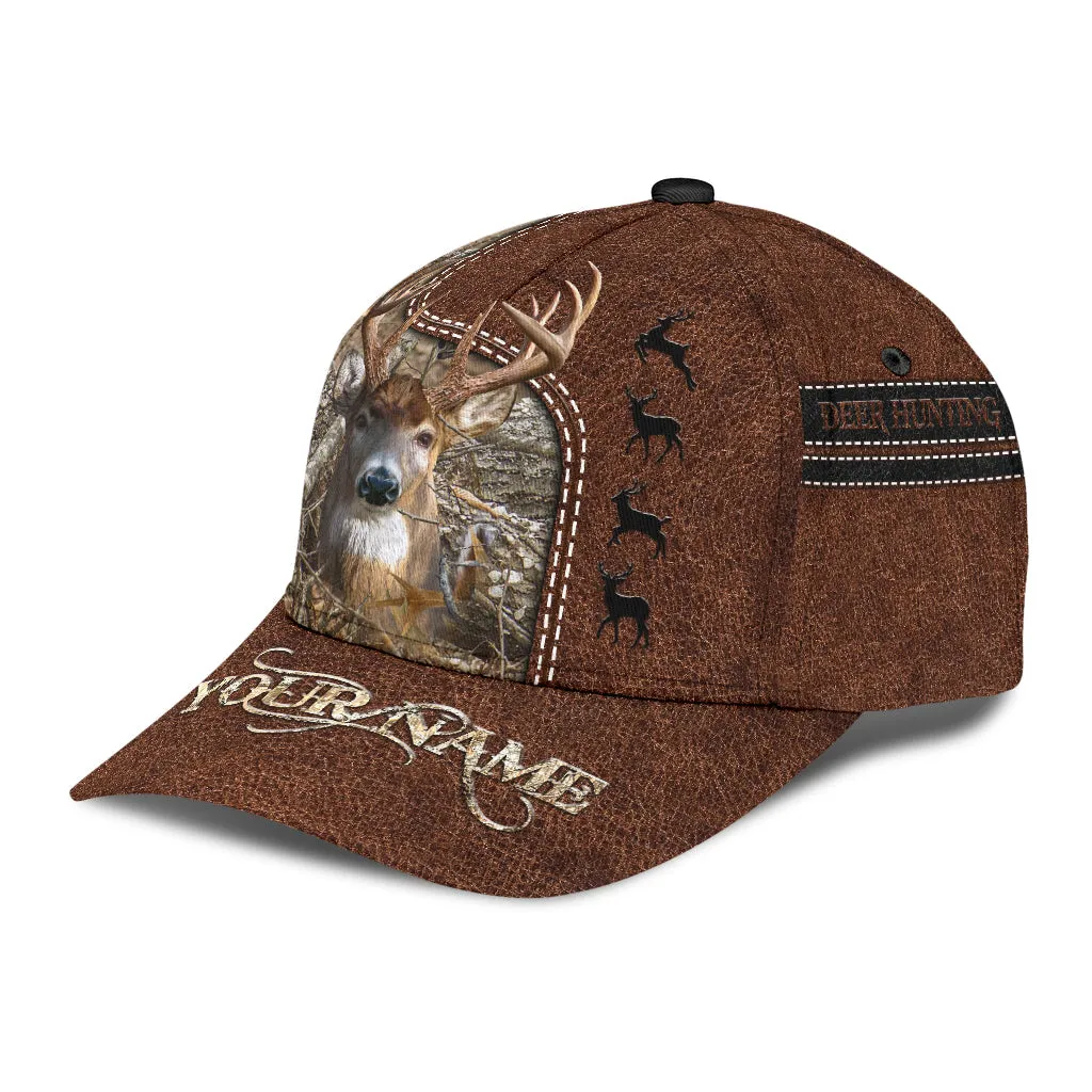 Personalized Bow Hunting Classic Hat Cap, Baseball Cap Hat For Hunter, Deer Hunting Cap Hat