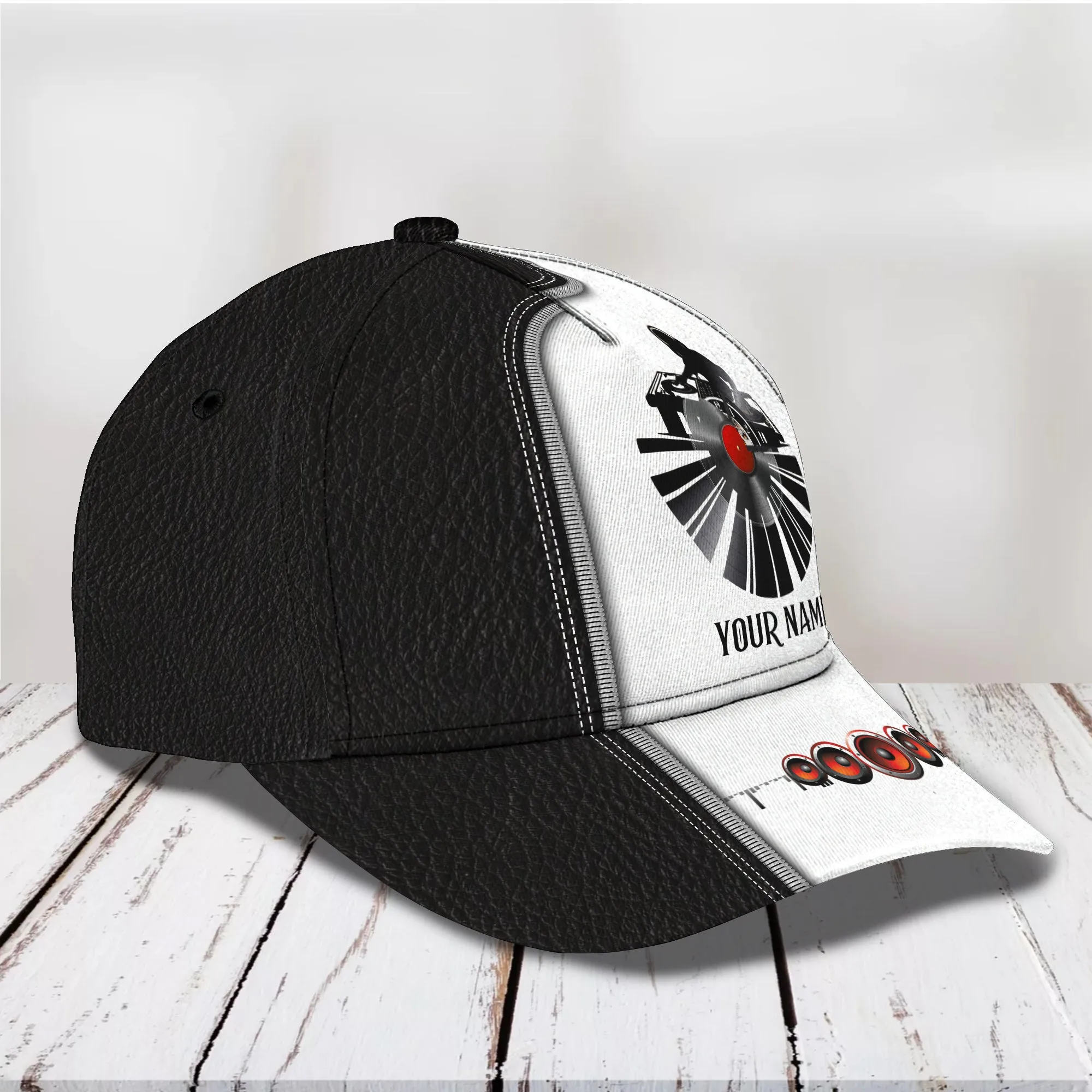 Personalized Full Printed Baseball Cap Hat For Dj, Best Gift For A Dj Player, Women Dj Cap Hat