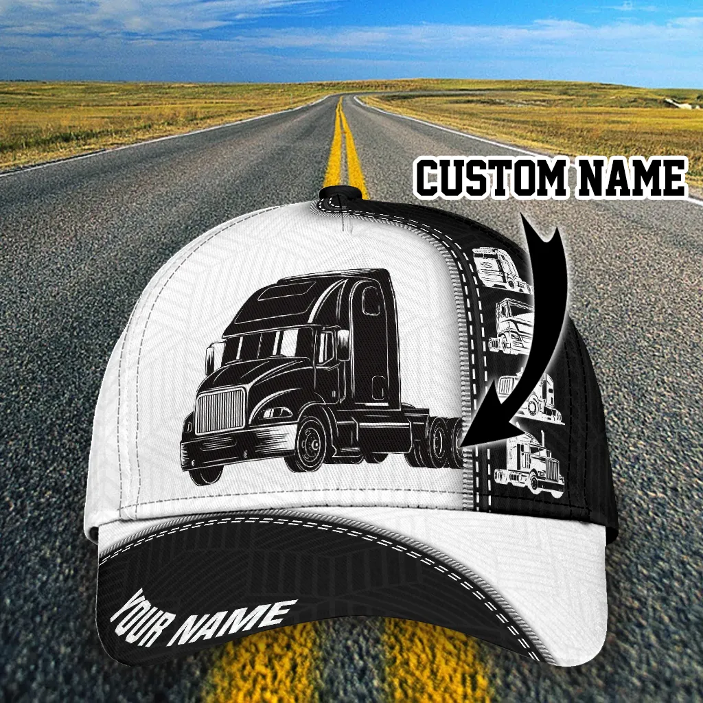 Personalized Heavy Equipment 3D Baseball Cap Hat, CONCRETE PUMP Full Printed Classic Cap Hat, Excavator Cap Hat