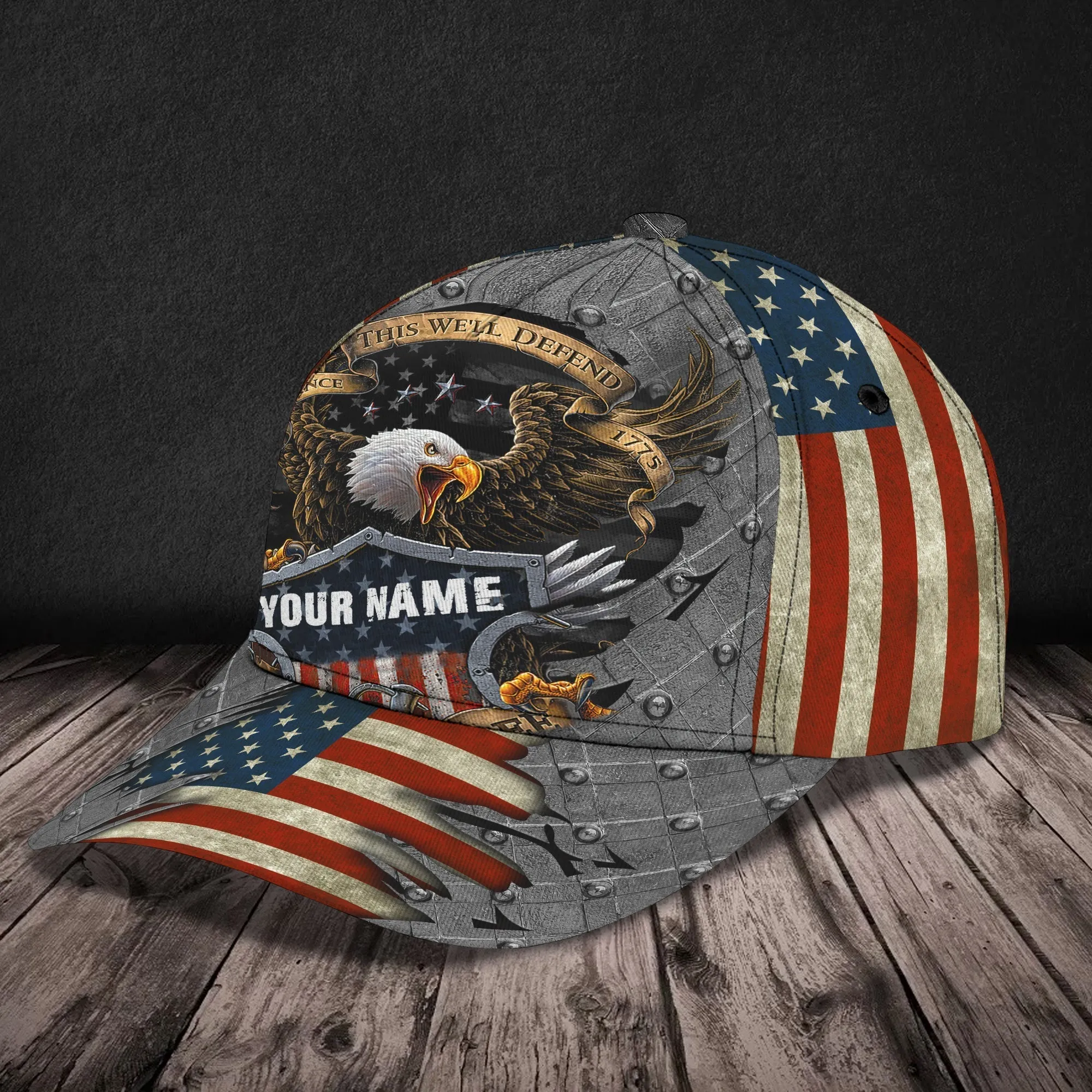 Personalized Veteran 3D Full Printed Baseball Cap, Veteran Hat For Men And Women, Cap Hat For Veteran Dad