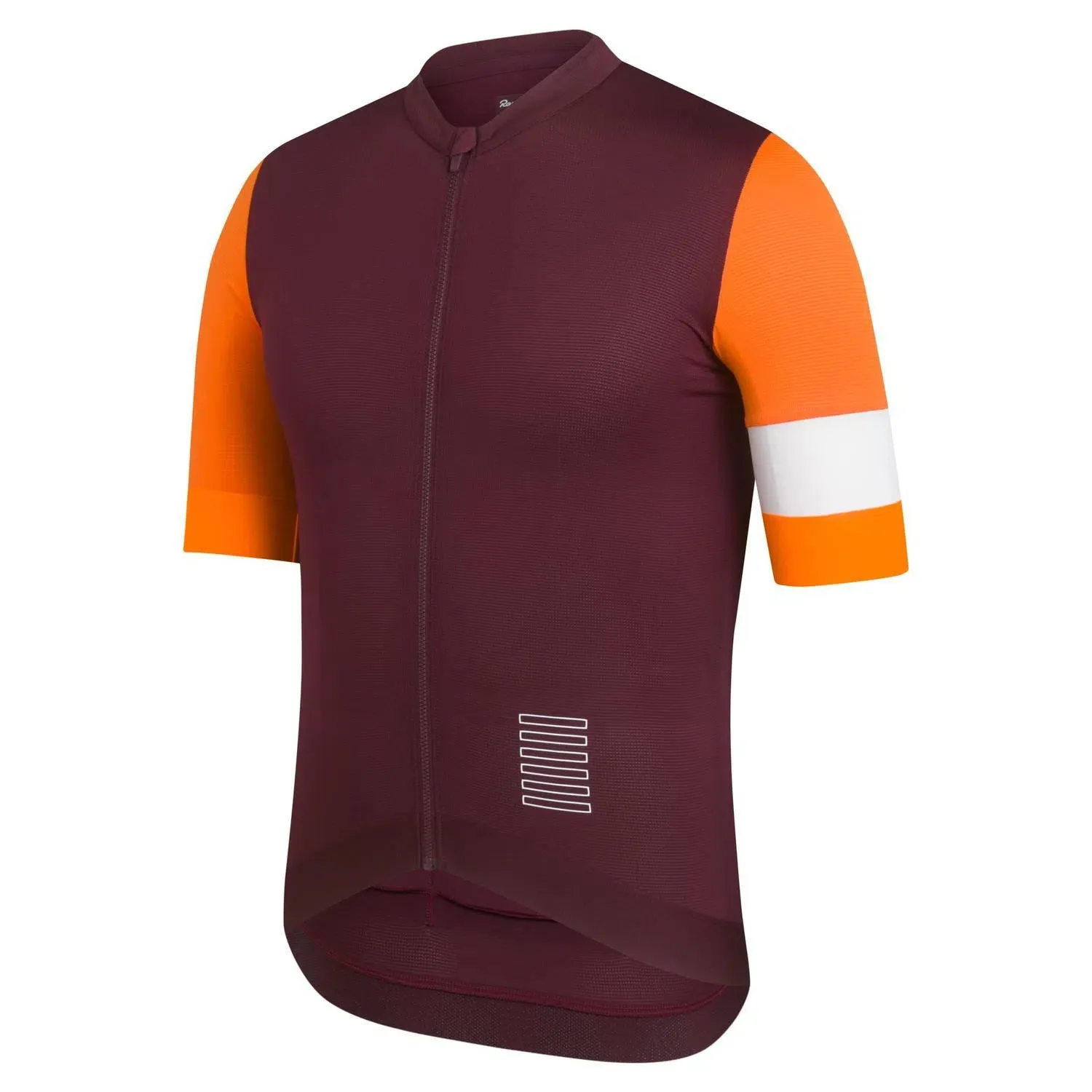 RAPHA Pro Team Training Jersey - WVO Wine/Bright Orange