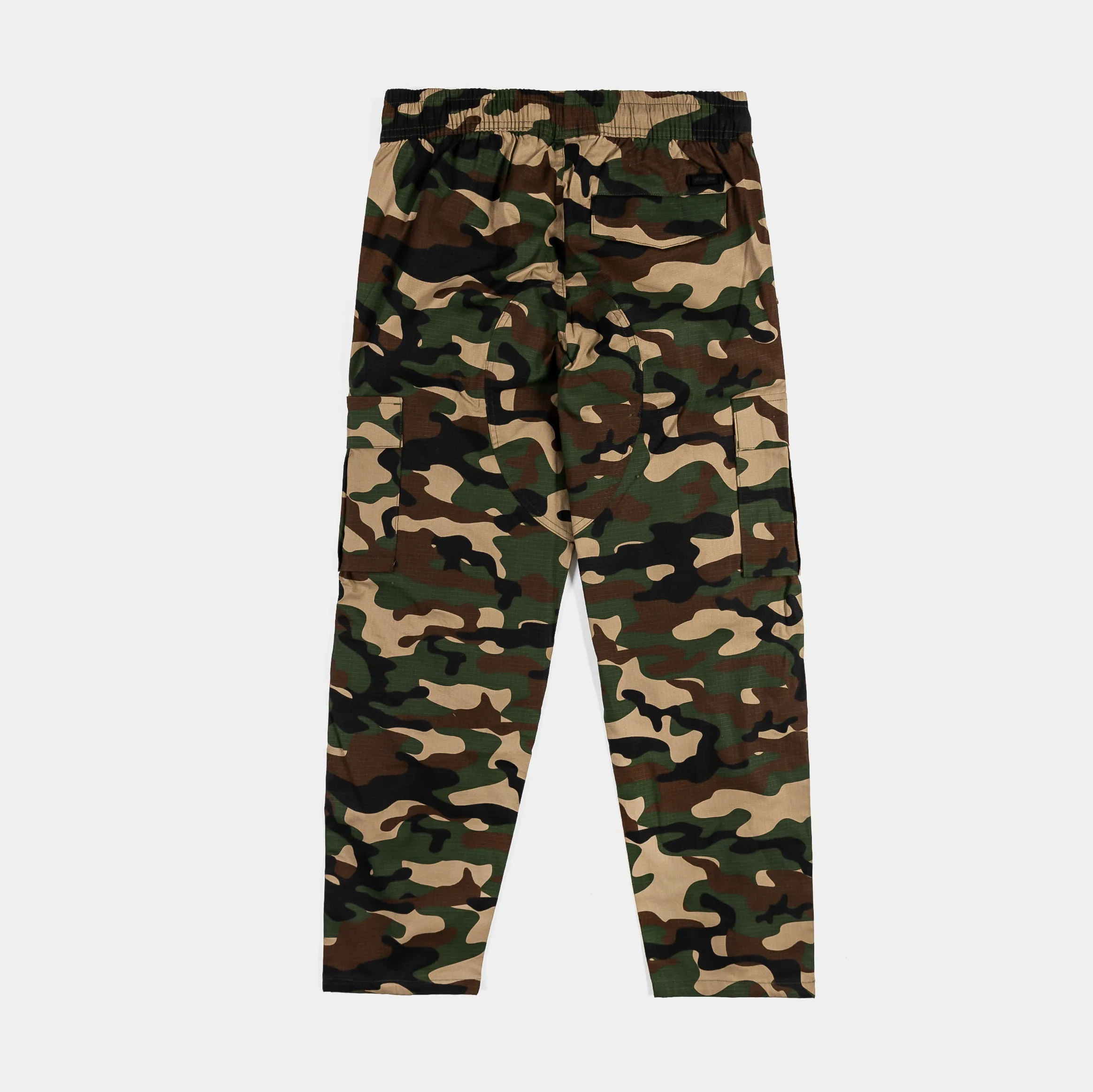 Ripstop Cargo Mens Pants (Camo Green)