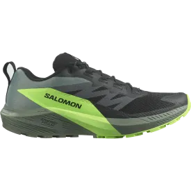 Salomon Mens Sense Ride 5 Trail Running Shoes D Black