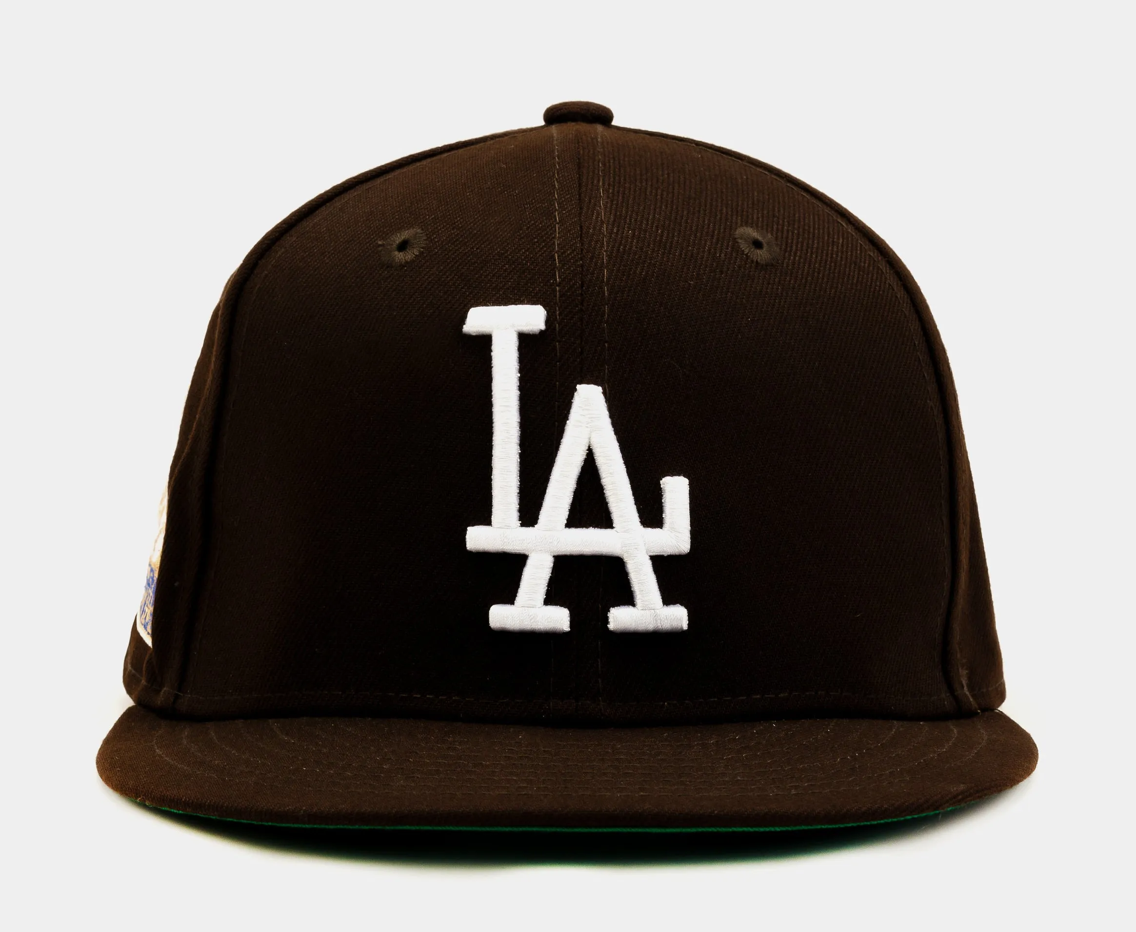 Shoe Palace Collection Los Angeles Dodgers 59Fifty Mens Fitted Hat (Brown)