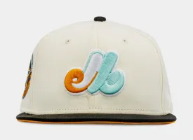 SP Exclusive Reverse Dreams Montreal Expos 59Fifty Mens Fitted Hat (Beige/Black)