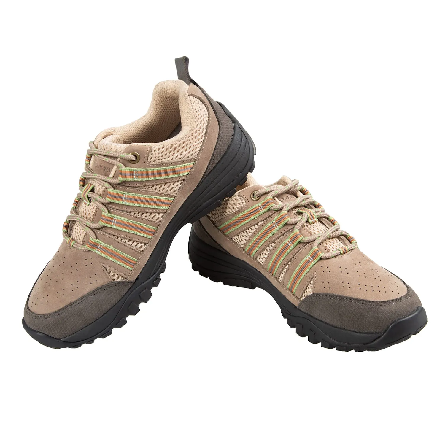 Trail Shoe • Dakota Khaki Nubuck & Crème Mesh