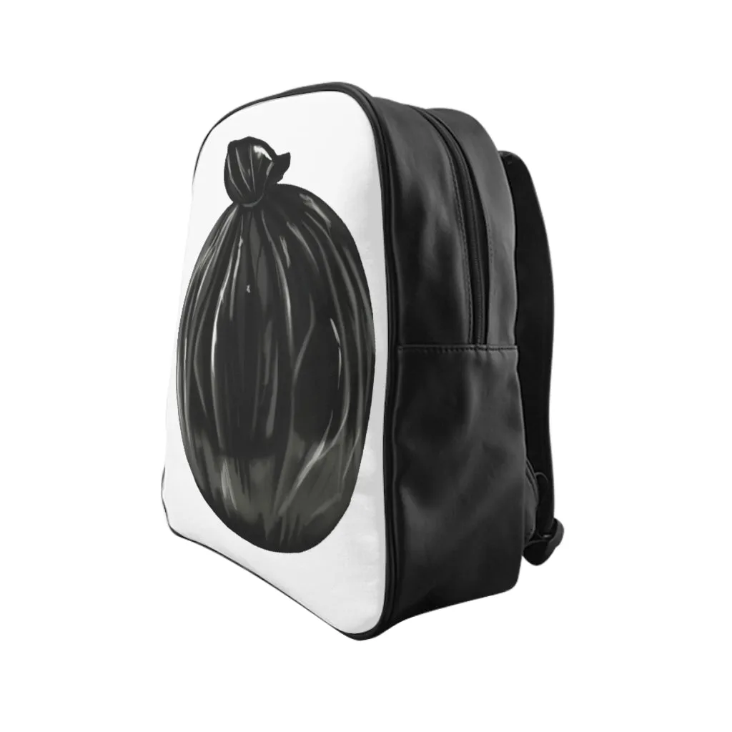 Trash Bag School Backpack